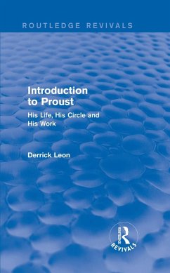Introduction to Proust (eBook, PDF) - Leon, Derrick