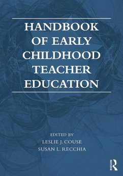 Cover Handbook of Early Childhood Teacher Education (eBook, ePUB)