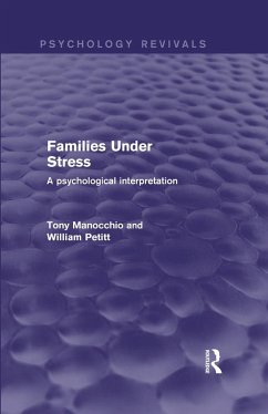 Families Under Stress (eBook, ePUB) - Manocchio, Tony; Petitt, William
