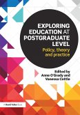 Exploring Education at Postgraduate Level (eBook, PDF)