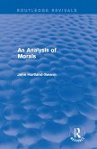 An Analysis of Morals (eBook, ePUB)