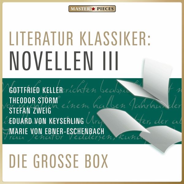 Literatur Klassiker: Novellen III (MP3-Download)