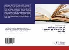 Implementation of Accounting Curriculum in Nigeria - Francis, Nkeiruka Princess