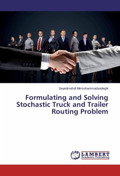 Formulating and Solving Stochastic Truck and Trailer Routing Problem