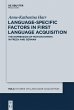 Language-Specific Factors in First... - Bild 1