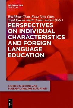Perspectives on Individual Characteristics and Foreign Language Education (eBook, PDF)