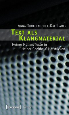 Text als Klangmaterial (eBook, PDF) - Souksengphet-Dachlauer, Anna