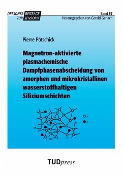 Magnetron-aktivierte plasmachemische Dampfphasenabscheidung von amorphen und mikrokristallinen wasserstoffhaltigen Siliziumschichten