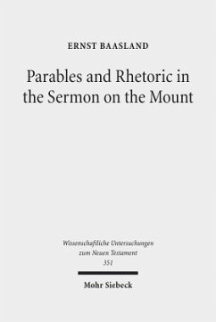 Cover Parables and Rhetoric in the Sermon on the Mount