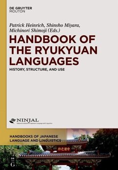 Handbook of the Ryukyuan Languages (eBook, ePUB)