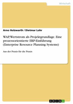 WAP - Wertstrom als Projektgrundlage (eBook, ePUB) - Holzwarth, Arno; Lohr, Dietmar