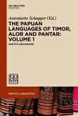 The Papuan Languages of Timor, Alor and Pantar. Volume 1 (eBook, ePUB)