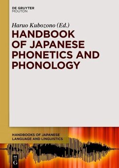 Handbook of Japanese Phonetics and Phonology (eBook, ePUB)