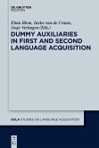 Dummy Auxiliaries in First and Second Language Acquisition (eBook, PDF)