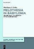 Melothesia in Babylonia (eBook, PDF)