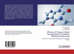 Efficacy of Copper Oxide Nanoparticles to Abduct Methylene Blue Dye