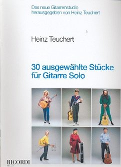 Cover 30 ausgewählte Stücke für Gitarre