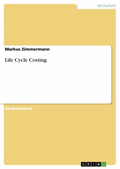 Life Cycle Costing (eBook, ePUB) - Zimmermann, Markus