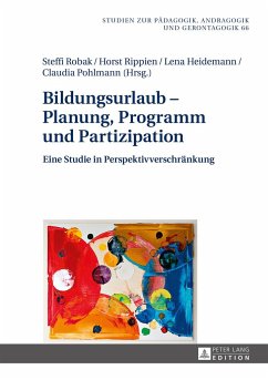 Bildungsurlaub ¿ Planung, Programm und Partizipation