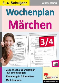 Wochenplan Märchen 3/4 - Hauke, Sabine