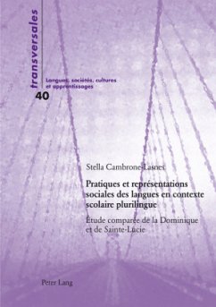 Pratiques et représentations sociales des langues en contexte scolaire plurilingue - Cambrone-Lasnes, Stella