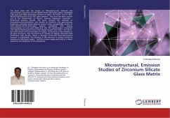 Microstructural, Emission Studies of Zirconium Silicate Glass Matrix