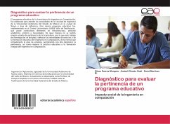 Diagnóstico para evaluar la pertinencia de un programa educativo - Suárez Munguía, Eliseo;Góméz Vidal, Anabell;Martínez M., David