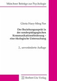 Der Beziehungsaspekt in der sonderpädagogischen Kommunikationsförderung - eine ökologische Untersuchung