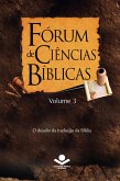 Fórum de Ciências Bíblicas 3 (eBook, ePUB)