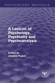 A Lexicon of Psychology, Psychiatry and Psychoanalysis (eBook, PDF)