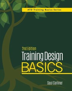 Training Design Basics, 2nd Edition - Carliner, Saul