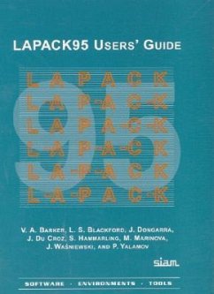 Lapack95 Users' Guide - Barker, V A; Blackford, L S; Dongarra, J.; Du Croz, J.; Hammarling, S.; Marinova, M.; Wa&; Yalamov, P.
