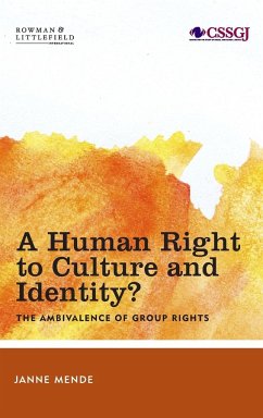 A Human Right to Culture and Identity - Mende, Janne