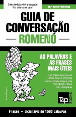 Guia de Conversação Português-Romeno e dicionário conciso 1500 palavras - Taranov, Andrey