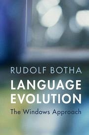 Language Evolution - Botha, Rudolf