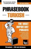 English-Turkish phrasebook and 250-word mini dictionary