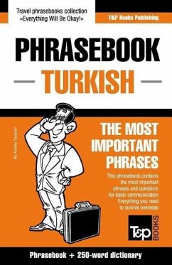 English-Turkish phrasebook and 250-word mini dictionary - Taranov, Andrey