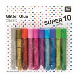 GLITTER GLUE CLASSIC 10 TUBEN