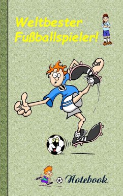 Weltbester Fußballspieler - Notizbuch - Taane, Theo von
