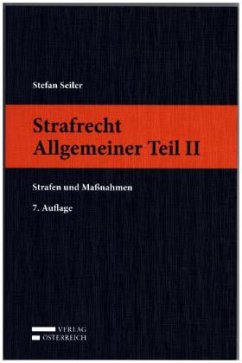 Cover Strafrecht Allgemeiner Teil II (f. Österreich)