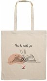 Buch & Co. Baumwolltasche Lesen