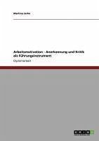 Arbeitsmotivation - Anerkennung und Kritik als Führungsinstrument (eBook, ePUB) - Jerke, Martina