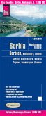 Reise Know-How Landkarte Serbien, Montenegro, Kosovo / Serbia, Montenegro, Kosovo