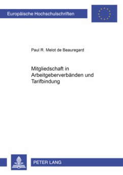 Mitgliedschaft in Arbeitgeberverbänden und Tarifbindung - Melot de Beauregard, Paul