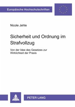 Cover Sicherheit und Ordnung im Strafvollzug
