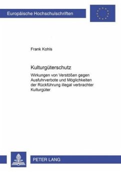 Kulturgüterschutz - Kohls, Frank