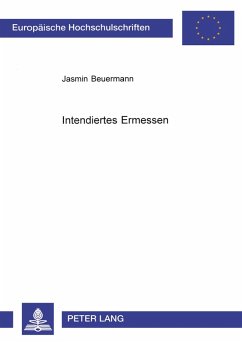 Cover Intendiertes Ermessen