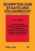 Die Verfassungsentwicklung Südafrikas unter besonderer Berücksichtigung der verfassunggebenden Gewalt des Volkes