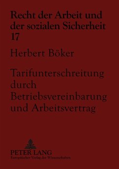 Cover Tarifunterschreitung durch Betriebsvereinbarung und Arbeitsvertrag