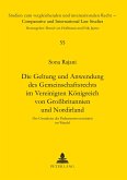 Die Geltung und Anwendung des Gemeinschaftsrechts im Vereinigten Königreich von Großbritannien und Nordirland